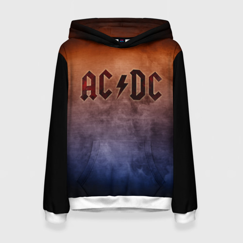 Женская толстовка 3D AC/DC, цвет 3D печать