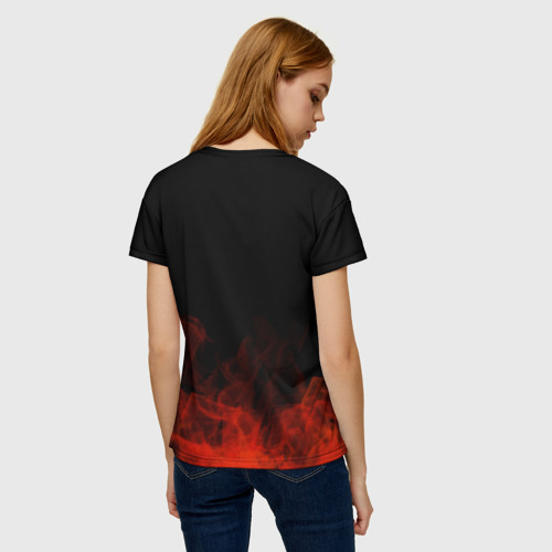 Женская футболка 3D AC/DC, цвет 3D печать - фото 4