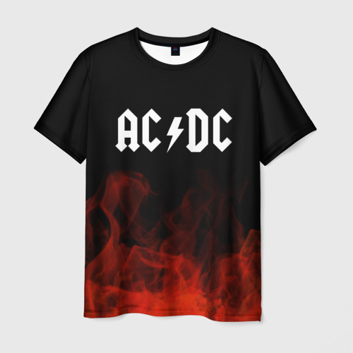 Мужская футболка 3D AC/DC, цвет 3D печать