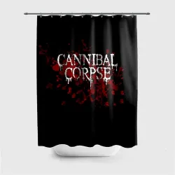 Штора 3D для ванной Cannibal Corpse