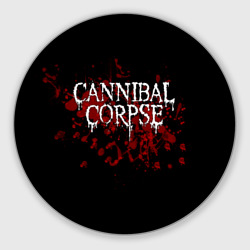 Круглый коврик для мышки Cannibal Corpse