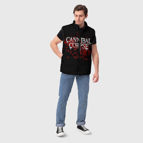 Мужской жилет утепленный 3D Cannibal Corpse, цвет черный - фото 5