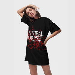 Платье-футболка 3D Cannibal Corpse - фото 2