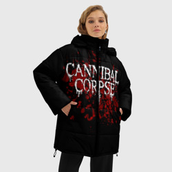 Женская зимняя куртка Oversize Cannibal Corpse - фото 2