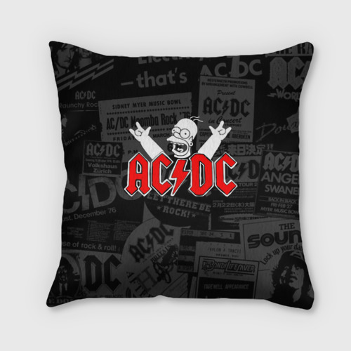 Подушка 3D AC/DC