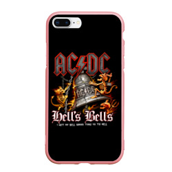 Чехол для iPhone 7Plus/8 Plus матовый AC/DC