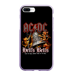 Чехол для iPhone 7Plus/8 Plus матовый AC/DC