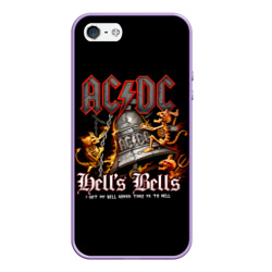 Чехол для iPhone 5/5S матовый AC/DC