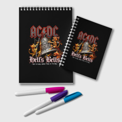 Блокнот AC DC - bell with devils