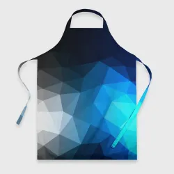 Фартук 3D Gray&Blue collection abstract