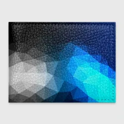 Обложка для студенческого билета Gray&Blue collection abstract
