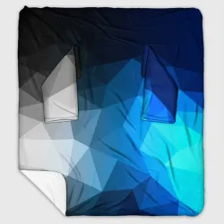 Плед с рукавами Gray&Blue collection abstract