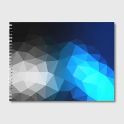 Альбом для рисования Gray&Blue collection abstract