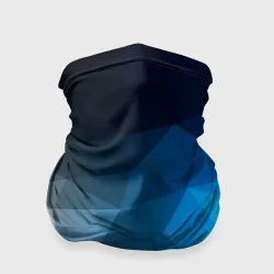 Бандана-труба 3D Gray&Blue collection abstract