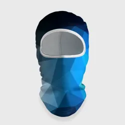 Балаклава 3D Gray&Blue collection abstract