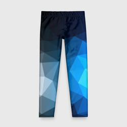 Детские леггинсы 3D Gray&Blue collection abstract