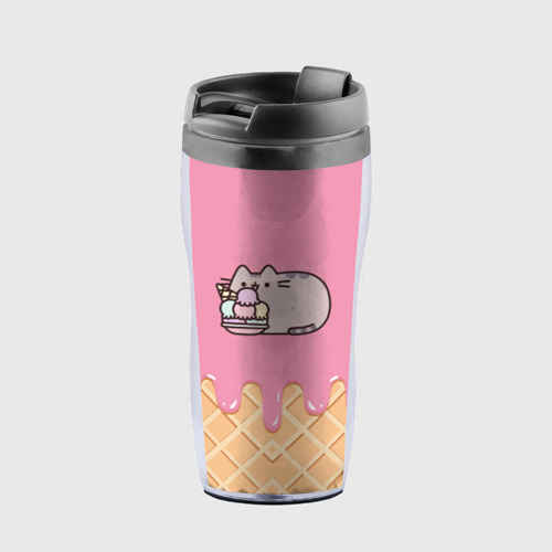 Термокружка-непроливайка Pusheen Ice Cream Фото 01 Термокружка-непроливайка Pusheen Ice Cream Фото 01