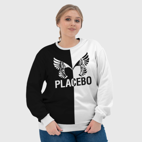Женский свитшот 3D Placebo, цвет 3D печать - фото 6