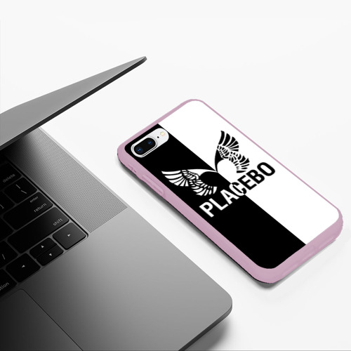 Чехол для iPhone 7Plus/8 Plus матовый Placebo, цвет розовый - фото 5