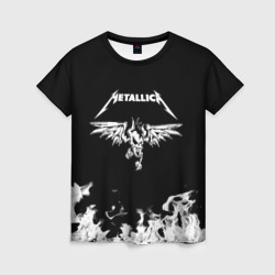 Женская футболка 3D Metallica