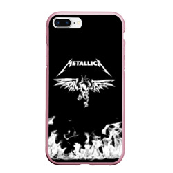 Чехол для iPhone 7Plus/8 Plus матовый Metallica