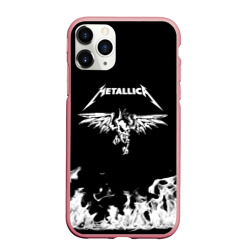 Чехол для iPhone 11 Pro Max матовый Metallica