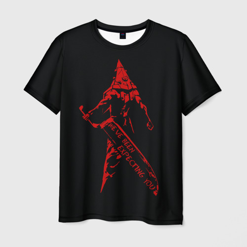 Мужская футболка 3D Пирамидоголовый