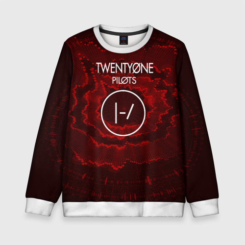 Детский свитшот 3D TWENTY ONE PILOTS COLECTION, цвет 3D печать