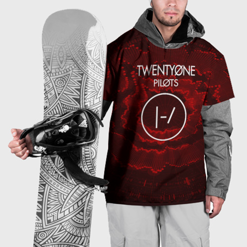 Накидка на куртку 3D TWENTY ONE PILOTS COLECTION, цвет 3D печать