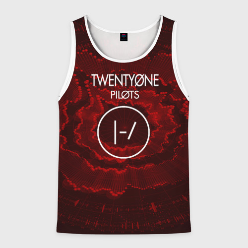 Мужская майка 3D TWENTY ONE PILOTS COLECTION, цвет 3D печать