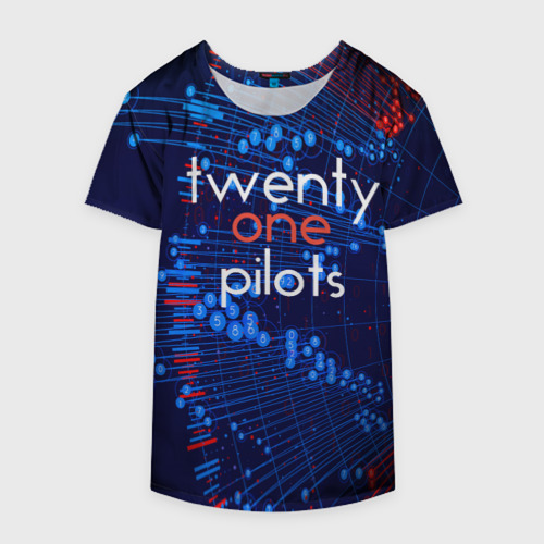 Накидка на куртку 3D TWENTY ONE PILOTS MUSIC LIFE, цвет 3D печать - фото 4