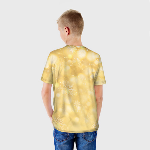 Детская футболка 3D Happy New Bleach!, цвет 3D печать - фото 4