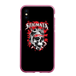 Чехол для iPhone XS Max матовый Stigmata