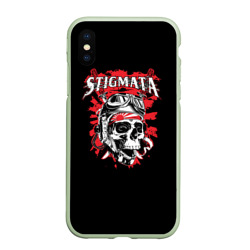 Чехол для iPhone XS Max матовый Stigmata