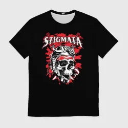 Мужская футболка 3D Stigmata