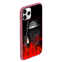 Чехол для iPhone 11 Pro Max матовый Five Finger Death Punch - фото 2