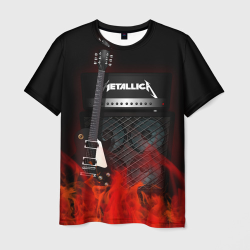 Мужская футболка 3D Metallica