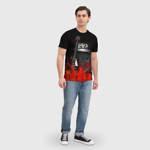 Мужская футболка 3D Slayer, цвет 3D печать - фото 5