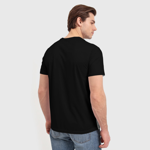 Мужская футболка 3D Далматинец арт, цвет 3D печать - фото 4