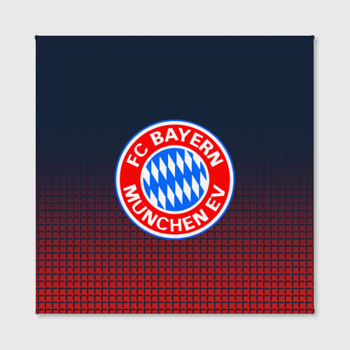 Холст квадратный FC Bayern 2018 Original, цвет 3D печать - фото 2