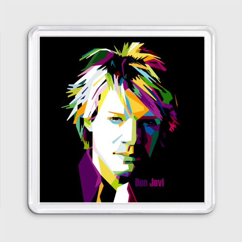 Магнит 55*55 Jon Bon Jovi