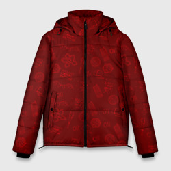 Мужская зимняя куртка 3D Очень Странные дела Бомбинг