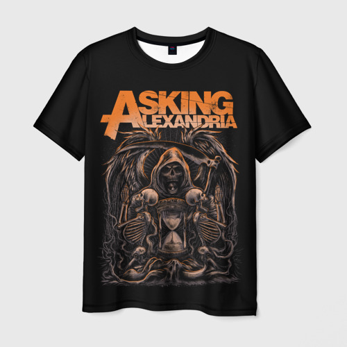 Мужская футболка 3D Asking Alexandria, цвет 3D печать