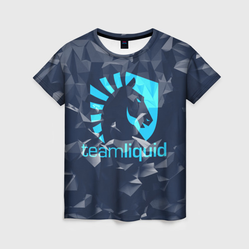 Женская футболка 3D Team Liquid Uniform Фото 01 Женская футболка 3D Team Liquid Uniform Фото 01