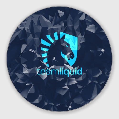 Коврик для мышки круглый Team Liquid Uniform Фото 01 Коврик для мышки круглый Team Liquid Uniform Фото 01