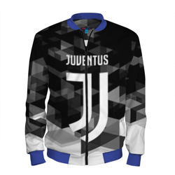 Мужской бомбер 3D Juventus Ювентус geometry sport