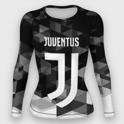 Женский рашгард 3D Juventus Ювентус geometry sport