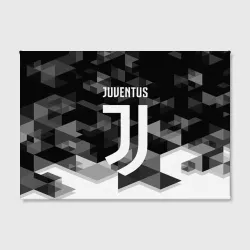 Холст прямоугольный Juventus Ювентус geometry sport - фото 2