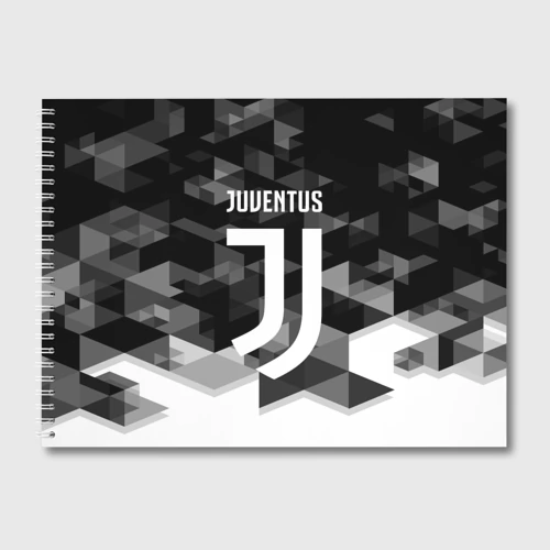 Альбом для рисования Juventus Ювентус geometry sport