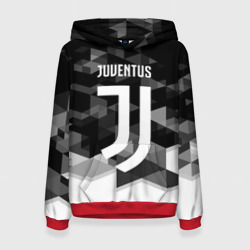 Женская толстовка 3D Juventus Ювентус geometry sport